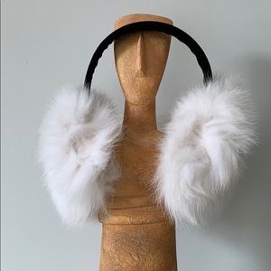 Arctic Fox Fur Ear Muffs